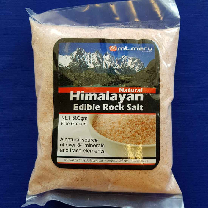 Himalayan Edible Salt Finely Ground (500gr)