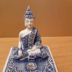 Blue Rulai Buddha Box (assorted approx 13 cm)