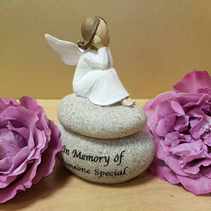 In Memory of Someone Special Angel Box (approx 13x9x6cm)