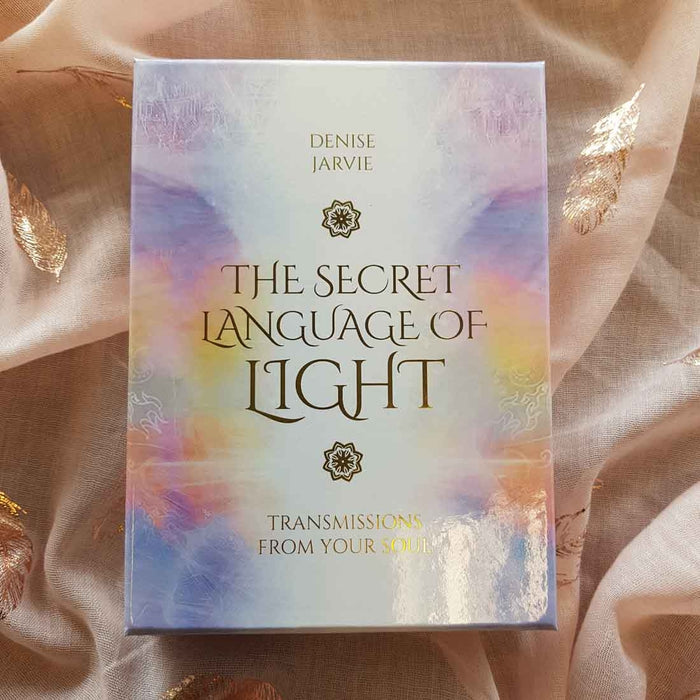 The Secret Language of Light Oracle Cards (45 cards and guide book)
