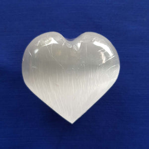 Selenite Heart (approx 6x6x3cm)