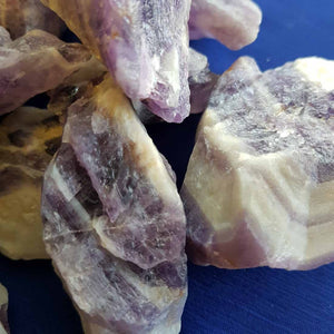 Chevron Amethyst Rough Rock