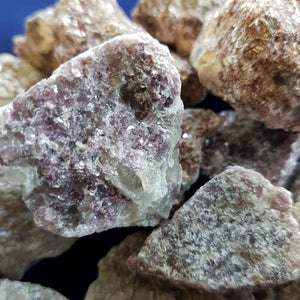 Lepidolite Rough Rock (assorted. approx. 3.5-5.5x2.5-3.5cm)