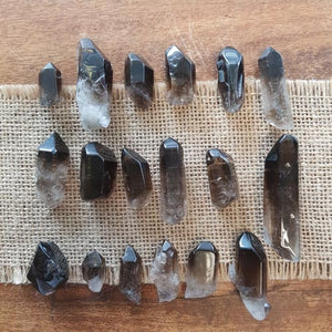 Smoky quartz Semi Polished Point (assorted)