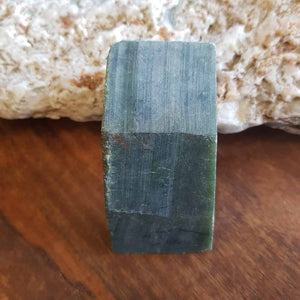 Pounamu Jade (aka Greenstone) Triangularish Slab (approx 7x3.5cm)