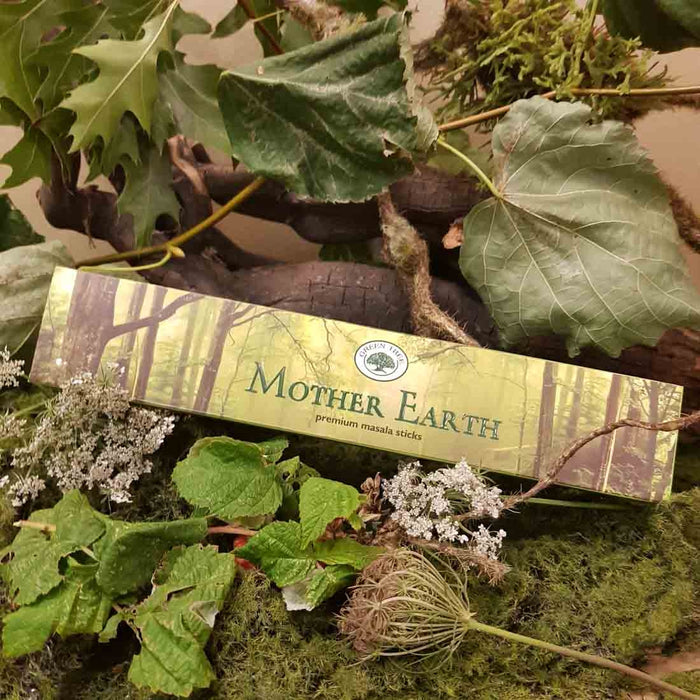 Mother Earth Masala Incense (Green Tree 15gr)
