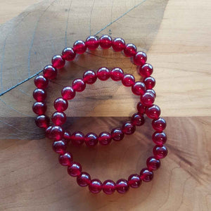 Ruby Ball Bracelet