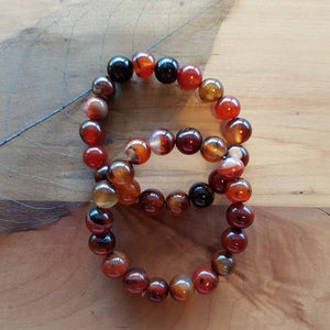 Red Agate Bracelets