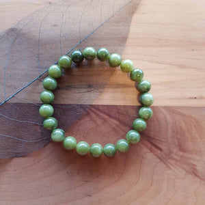 Green Jade Ball Bracelet