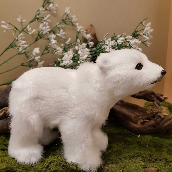 White Polar Bear (approx. 19x13x8cm)