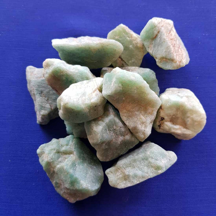 Amazonite Rough Rock (assorted. approx. 3.5-4.5x3.5-4cm))