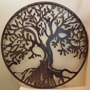 Tree of Life Wall Art (metal approx. 59x59cm)
