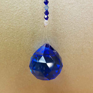 Goddess Hanging Prism (blue)