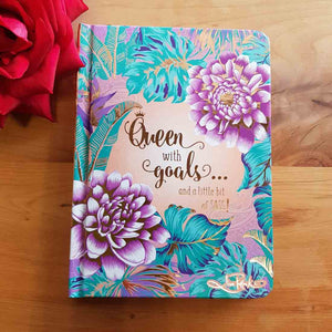 Queen With Goals and a Little Bit of Sass Notebook (lined)