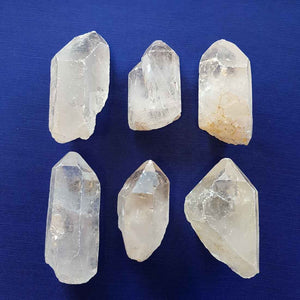 Quartz Natural Point (approx. 6x3.5cm)