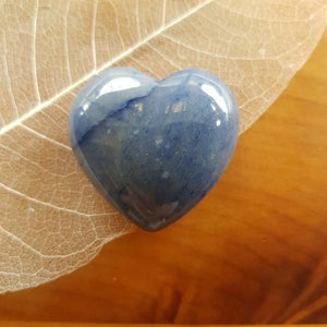 Blue Quartz Heart (approx. 4x4cm)