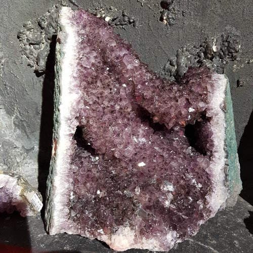 Amethyst Geode Section (approx. 35x35x15cm)