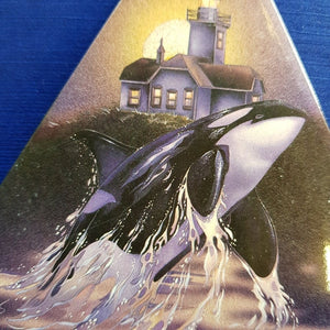 Whale Journey Sculpture Art Card