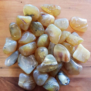 Yellow Opal Tumble