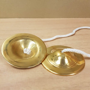 Tibetan Tingsha (aka cymbals approx. 7x7cm each)