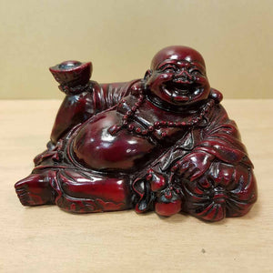 Feng Shui Buddha Reclining with Ingot