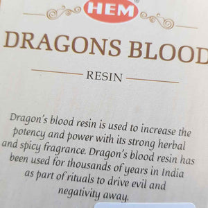 Dragons Blood Resin (Hem approx. 30g)