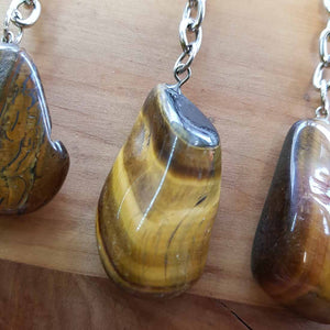 Gold Tigers Eye Keyring (assorted)