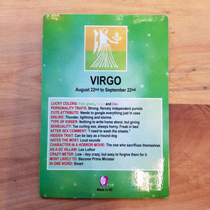 Amusing Virgo Zodiac Magnet (approx. 13x9cm)