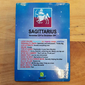 Amusing Sagittarius Zodiac Magnet (approx. 13x9cm)