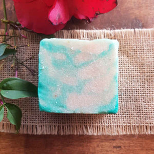 Peony Fern Soap (handcrafted in New Zealand from Sheeps Milk)