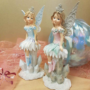 Winter Fairy on Icicles (2 assorted approx 19x7.5cm)