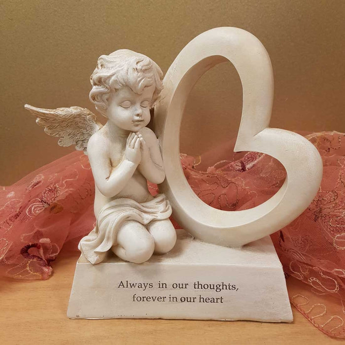 Always in our Thoughts Forever in our Hearts Memorial (approx 20x19cm)