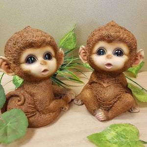 Cute Baby Monkey (2 assorted approx. 16.5x12.5cm)