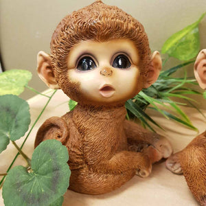 Cute Baby Monkey (2 assorted approx. 16.5x12.5cm)