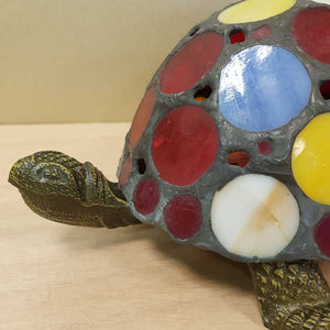 Colourful Turtle Table Lamp (approx. 10x20cm)