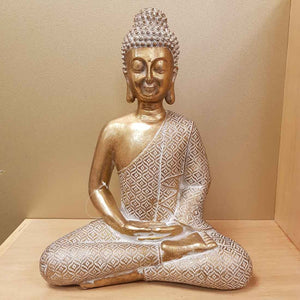 Gold Rulai Buddha (approx 36x27cm)