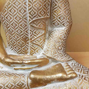 Gold Rulai Buddha (approx 36x27cm)