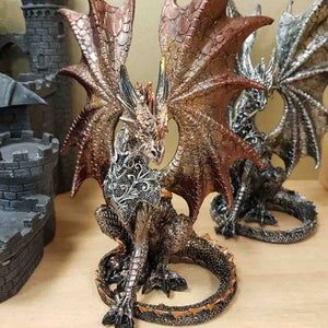 Dragon Posing (2 assorted approx 21x15cm)