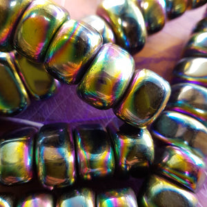 Rainbow Magnetic Hematite Tumble (synthetic & assorted)