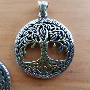 Tree of Life Pendant (stainless steel)