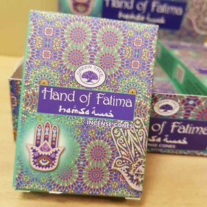 Hands of Fatima Masala Incense Cones