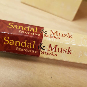 Sandal & Musk Incense (Kamini 20gr)