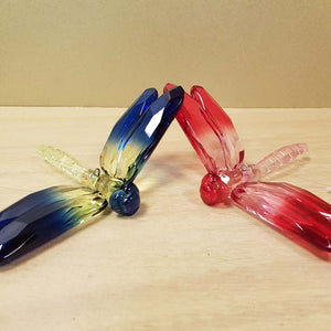 Colourful Hanging Dragonfly (assorted colours approx. 14x10x3cm)