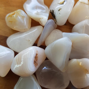 White Agate Tumble