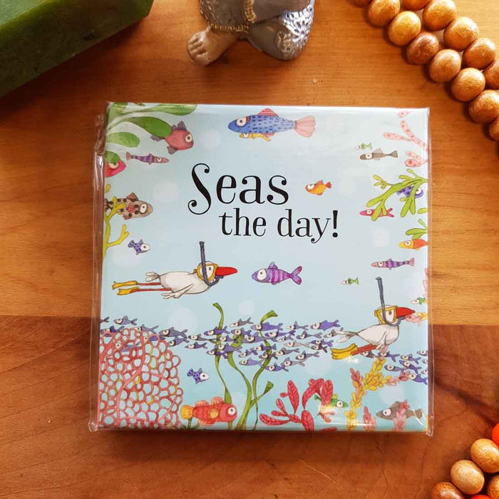 Seas The Day Magnet