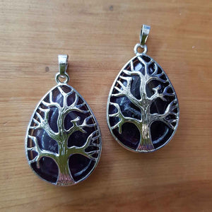 Amethyst Tree of Life Pendant