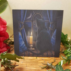 Midnight Vigil Trinket Box with Mirror (10x10cm)