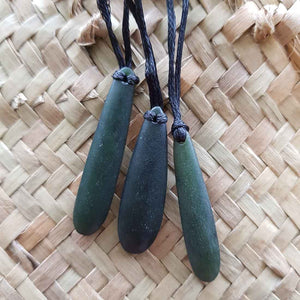 Pounamu (NZ Greensone) Free Form Pendant