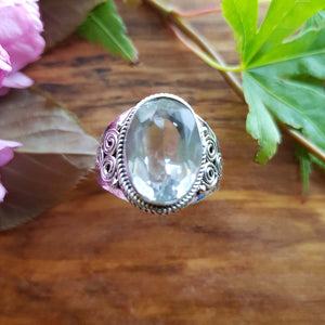 Clear Quartz Ring