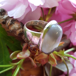 Agate Ring set in Sterling Silver.